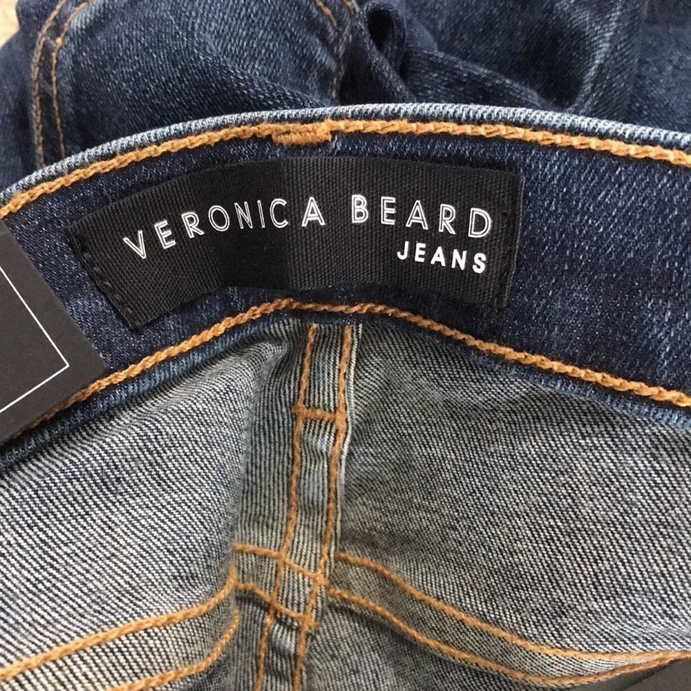 VERONICA BEARD Kate Skinny Fray Jeans Size 24 - Picture 10 of 11